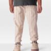 2T067510_FIG-ezgif.com-avif-to-jpg-converter Toddler Striped Pull-On Cotton Pants - Tan